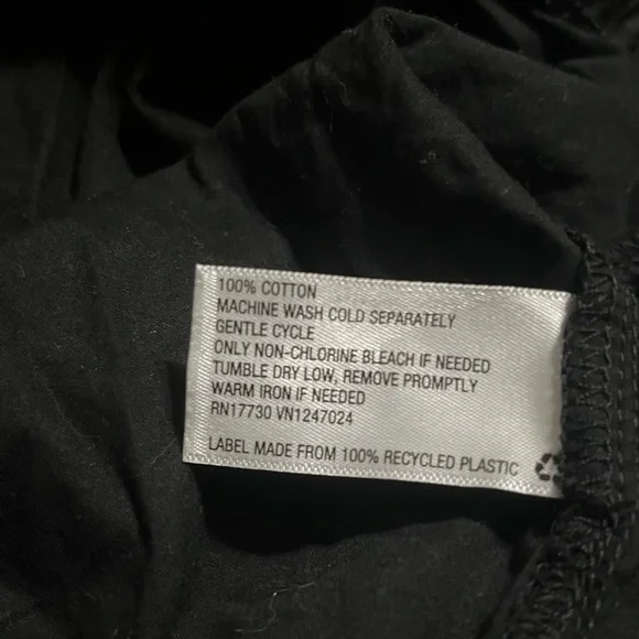 Universal Thread Black Puff Sleeve Blouse - Picture 4 of 4